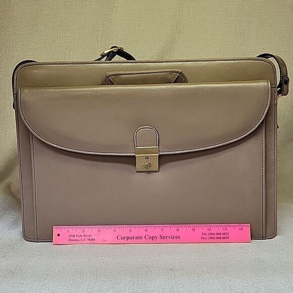 Leed's Finest Leather Two In One Portfolio Business Case NIB - Picture 2 of 10